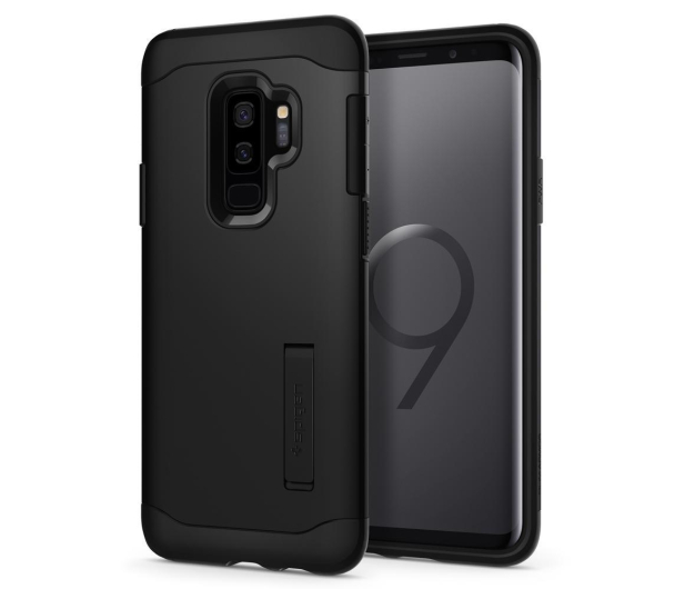Etui Slim Armor do Samsung Galaxy S9+ czarne - 417822 - zdjęcie